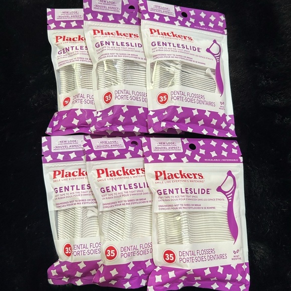 Plackers GentleSlide Dental Flossers - 6 Packs (35 Count Each) - Picture 3 of 5